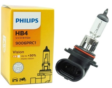 ŻARÓWKA PHILIPS HB4 12V P20d 9006PRC1 +30% VISION