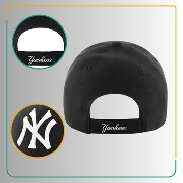 Czapka Z Daszkiem Męska NY New York Yankees 47 Brand Bejsbolówka one size