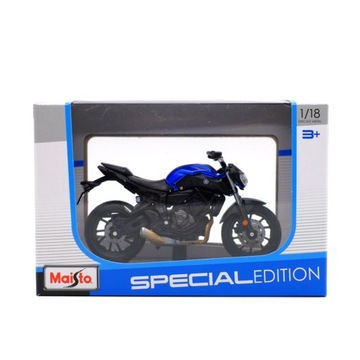 Maisto 1:18 Yamaha 2018 MT-07 Model motocykla DIEC
