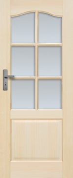 DRZWI WEWNĘTRZNE TRYPLET DREWNO SOSNA POKOJOWE 70