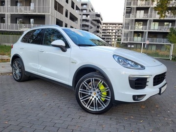 Porsche Cayenne II SUV 3.0 S Hybryda 380KM 2014 PORSCHE CAYENNE S Hybrid, V6 3.0l Hybryda 380KM 1 Właściciel w PL od 4 lat