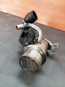 VW SKODA AUDI CHŁODNICA EGR + ZAWÓR 2.0 TDI 04L131512BH 04L131501M ORYGINAŁ