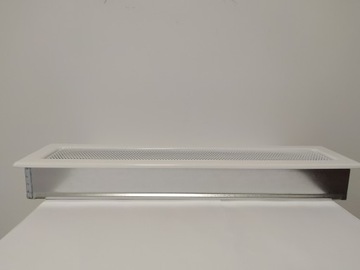 ВЕНТИЛЯЦИОННАЯ РЕШЕТКА КАМИНА 11х42, БЕЛАЯ