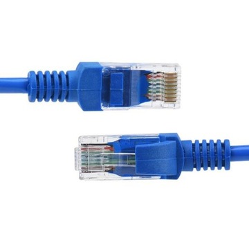 Przewód sieciowy Elastyczny kabel internetowy do komputera PC
