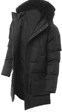 КУРТКА ТЕПЛАЯ МУЖСКАЯ ЗИМНЯЯ, УТЕПЛЕННАЯ ПАРКА, ПАЛЬТО, размер. М