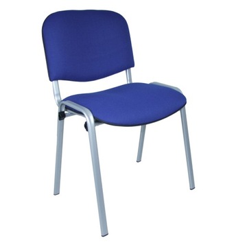 krzesło konferencyjne iso alu aluminium srebrne