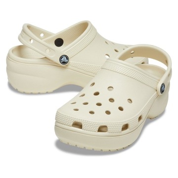 CROCS DAMSKIE CHODAKI PIANKOWE KLAPKI LEKKIE BUTY NA PLATFORMIE r. 34/35