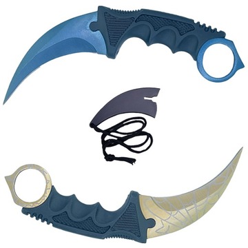 2x NÓŻ KARAMBIT CS GO TRENINGOWY SURVIVALOWY