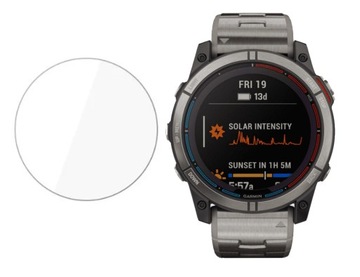 Стекло FlexibleGlass 3mk для часов Garmin Quatix 7X