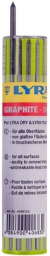ГРАФИТЫ ДЛЯ КАРАНДАША ГРАФИТНЫЙ СУХОЙ МАРКЕР LYRA