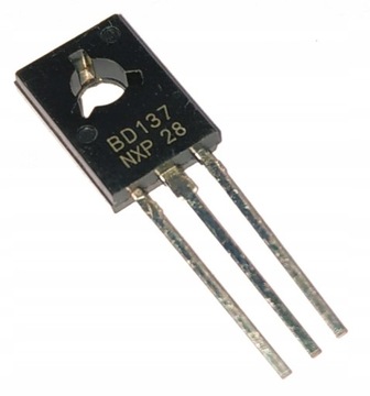 Tranzystor BD137 NPN 1,5A 60V NXP TO-126