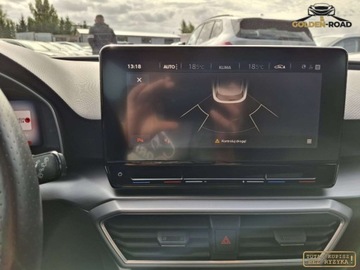 Seat Leon IV Sportstourer 2.0 TDI CR 150KM 2022 Seat Leon 2,0 tdi 150 KM DSG FR panorama navi virtual led alu zarejestrowa, zdjęcie 14