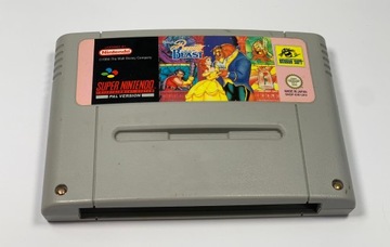 Beauty and The Beast Nintendo SNES