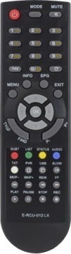 Пульт дистанционного управления OPTICUM DVB-T/SAT ERCU-012 (HD FT24plus, T80plus, T80eco, T90), (X8,
