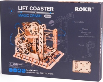 Механическая гусеница Rokr LGK503 3D модель-пазл