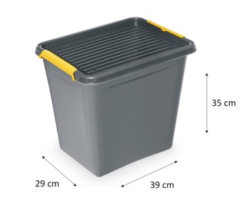 КОРОБКА-КОНТЕЙНЕР С КРЫШКОЙ SolidStoreBox 30 Л