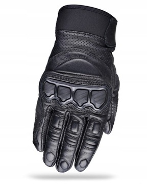 KRÓTKIE SKÓRZANE RĘKAWICE MOTOCYKLOWE WOLF STILO M