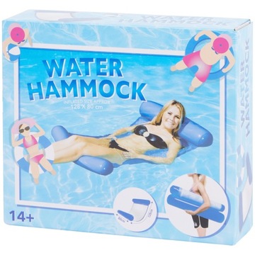 НАДУВНОЙ МАТРАС ВОДНЫЙ ГАМАК ДЛЯ ПЛАВАНИЯ НАД ВОДОЙ, РОЗОВЫЙ СТУЛ СТУЛ