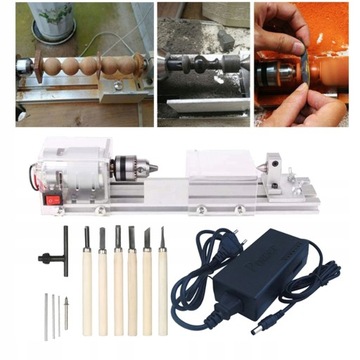 Мини-токарный станок для полировки бусин с высокой