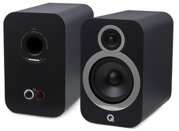 Q ACOUSTICS 3020i CZARNE MAGIA DŹWIĘKU, TOP DESIGN