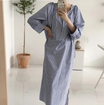 Summer New In Dresses for Women 2023 Striped Cropp