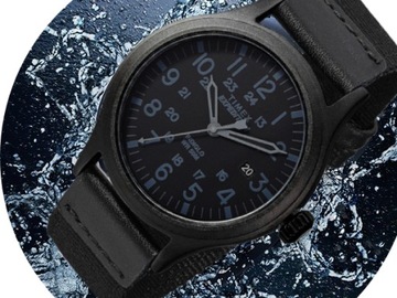 ZEGAREK MĘSKI TIMEX Z PODŚWIETLENIEM DATOWNIK WODOODPORNY WR50 STYLOWY