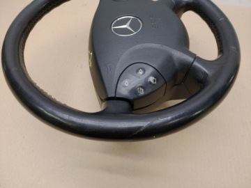 РУЛЕВОЕ КОЛЕСО + КОЖАНАЯ ПОДУШКА БЕЗОПАСНОСТИ MERCEDES E-CLASS W211 02-06 ПРЕДВАРИТЕЛЬНЫЙ ПОДЪЕМ