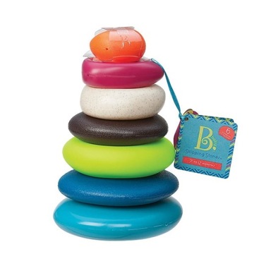 B.Toys Skipping Stones - Piramidka do układania