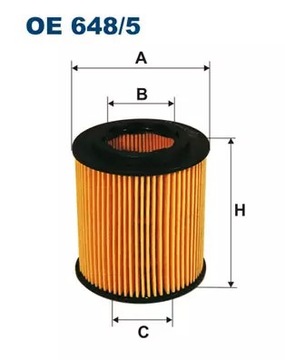 FILTRON FILTR OE648/5 OPEL ASTRA VECTRA OE 648/5