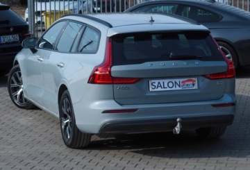 Volvo V60 II  2024 Volvo V60 2,0T 177 aut Hak Ogrz,Kier.+4xFotele Kamera DVD DAB NFC perła ACC, zdjęcie 33