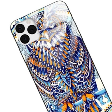 ETUI GLASS DO IPHONE 11 PRO Case Boho Pastel Wzory