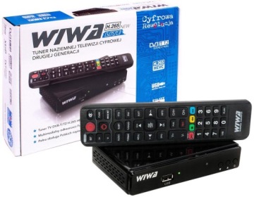Декодер Wiwa Terrestrial TV DVB-T2 H.265 LITE