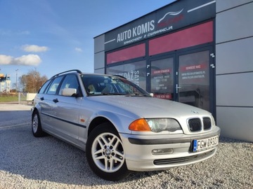 BMW Seria 3 E46 Touring 318 i 118KM 2001 BMW Seria 3 Zarejestrowany Aktualne OC i badanie techniczne Xenon Szyberda