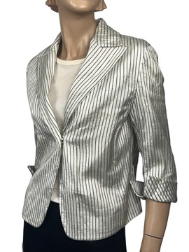 A-K-R-I-S Jedwabny BLAZER W PASECZKI-M