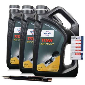 15 LITRÓW FUCHS TITAN ATF 7134 FE OLEJ DO SKRZYŃ AUTOMATYCZNYCH 15L