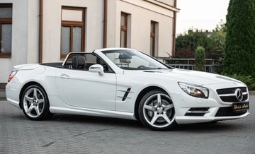 Mercedes SL R231 Roadster 500 BlueEFFICIENCY V8 435KM 2013 Mercedes-Benz SL SL 550 AMG Import Japonia Jak NOWY 4.7 Benzyna, zdjęcie 2