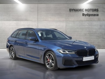 BMW Seria 5 G30-G31 Touring Facelifting 2.0 520d 190KM 2023 BMW 520 M Sport PRO,Salon Polska,adaptacyjne led,d, zdjęcie 6