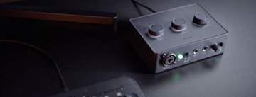 FIFINE AMPLI1 INTERFEJS AUDIO USB DO MIKROFONU XLR PHANTOM +48V