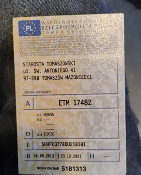 Honda Civic IX Hatchback 5d 1.6 i-DTEC 120KM 2013 Honda Civic 2013r, 1.6 Diesel. Uszkodzony lewy przod i tyl. 1.6 Diesel, zdjęcie 22