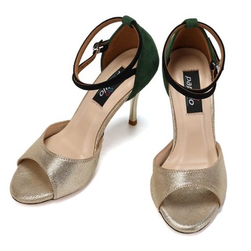 Танго высокие каблуки кожаная обувь 8,5 см