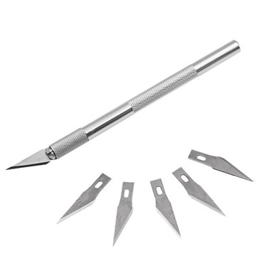 Antypoślizgowe metalowe narzędzia skalpel Kit Cutt