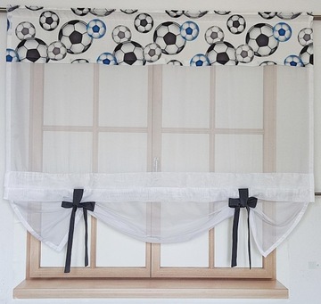 Панель для штор и рулонных штор ФУТБОЛ 140х120