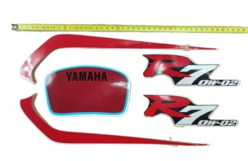 KOMPLET NAKLEJEK NA ZADUPEK YAMAHA YZF-R7 1999 5FL2173L0000