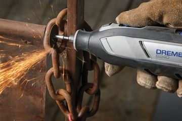 ВЫСОКОСКОРОСТНАЯ ШЛИФОВАЛЬНАЯ МАШИНА 12 В DREMEL 8240 + 5 АКСЕССУАРОВ 1x2,0 Ач