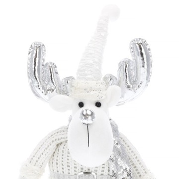 ФИГУРКА ОЛЕНЯ РОЖДЕСТВЕНСКОЕ УКРАШЕНИЕ ЛОСЬ ПОДАРОК ​​ОРНАМЕНТ СИДИТ