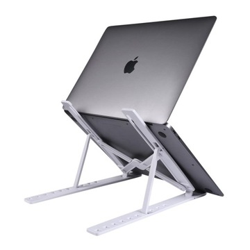 PODSTAWKA POD LAPTOPA TABLET REGULOWANA STOJAK NA LAPTOP BIURKO PLASTIKOWA