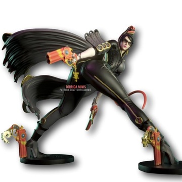 (3DPT) - Bayonetta - Pinup / NSFW
