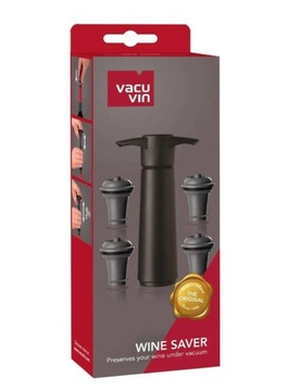 POMPKA PRÓŻNIOWA + 4 KORKI VACU VIN WINE SAVER