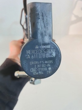 VITO W211 2.2 CDI РЕЙКА ВПРЫСКА A6110700395