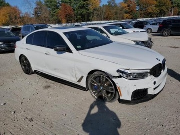 BMW Seria 5 G30-G31 2018 BMW Seria 5 BMW M550i xDrive Sedan, od ubezpieczalni 4.4 Benzyna 456KM, zdjęcie 4